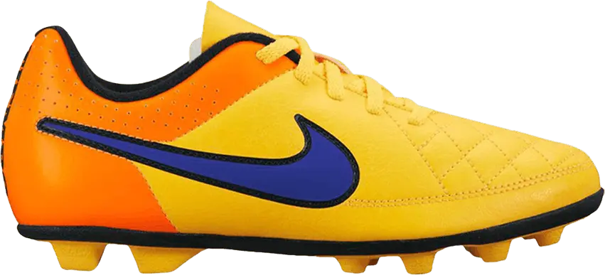 Nike Tiempo Rio 2 FG &#039;Laser Orange Violet&#039;