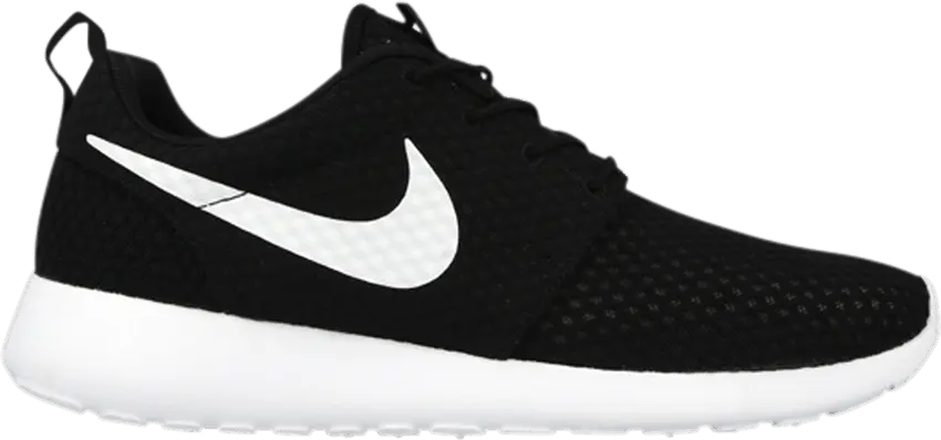  Nike Roshe Run Breeze Black White