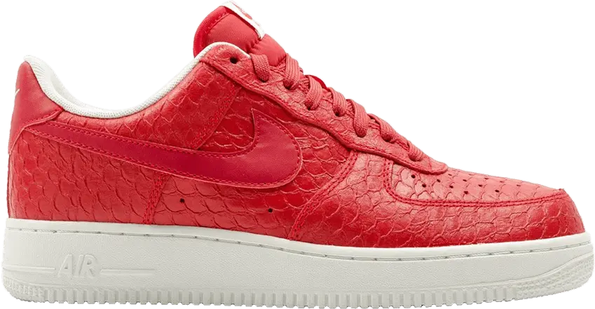  Nike Air Force 1 Low &#039;07 LV8 &#039;Red Croc&#039;