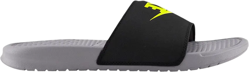 Nike Kawa Slide &#039;Wolf Grey Volt&#039;