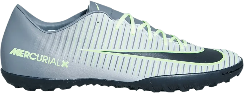  Nike MercurialX Victory 6 TF &#039;Platinum Ghost Green&#039;