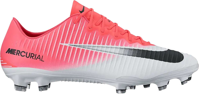 Nike Mercurial Vapor Xi Fg Racer Pink Black-White
