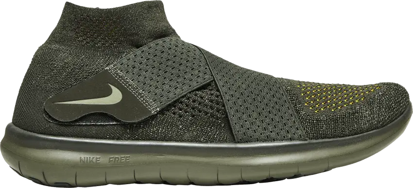  Nike Free RN Motion Flyknit 2017 &#039;Sequoia&#039;
