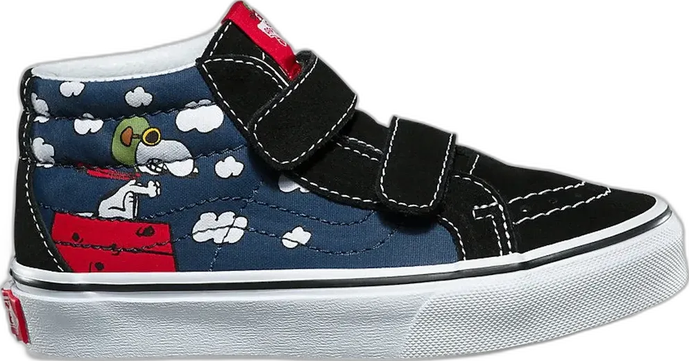  Vans Sk8-Mid Peanuts Flying Ace (TD)