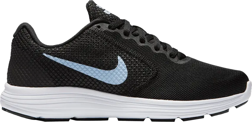  Nike Wmns Revolution 3 &#039;Black Aluminium&#039;