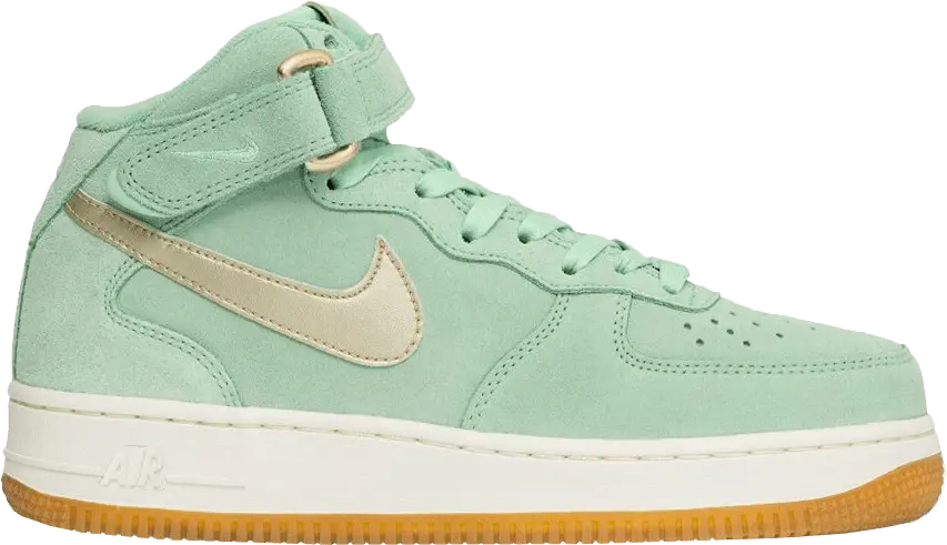  Nike Wmns Air Force 1 Mid &#039;Enamel Green&#039;