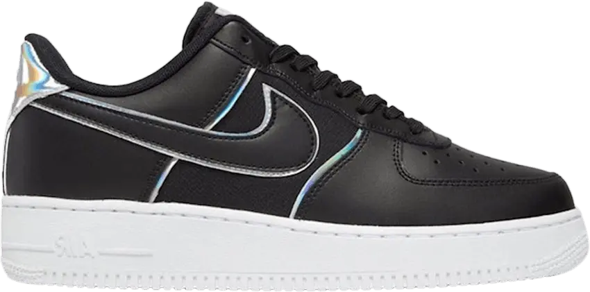  Nike Air Force 1 Low &#039;07 LV8 &#039;Black Iridescent&#039;