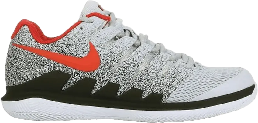  Nike Air Zoom Vapor X HC &#039;Grey Red&#039;