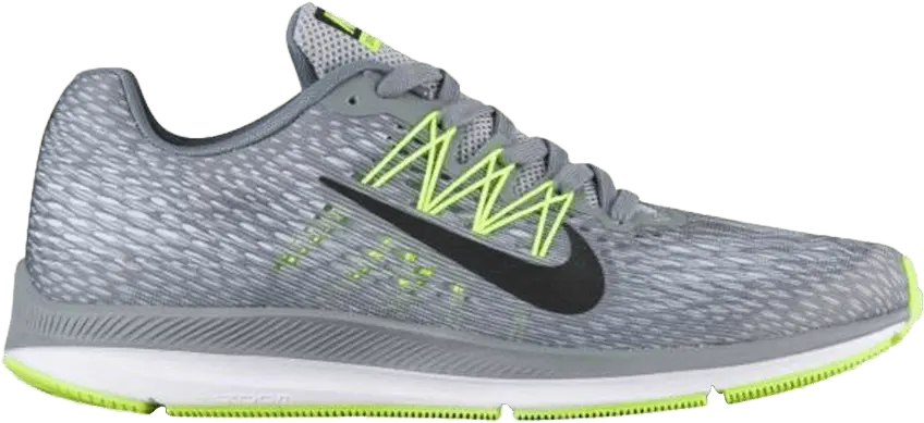 Nike Zoom Winflo 5 &#039;Cool Grey Volt&#039;