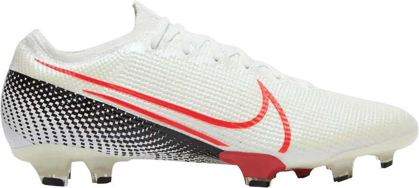  Nike Mercurial Vapor 13 Elite FG &#039;White Laser Crimson&#039;
