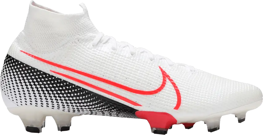  Nike Mercurial Superfly 7 Elite FG &#039;White Laser Crimson&#039;