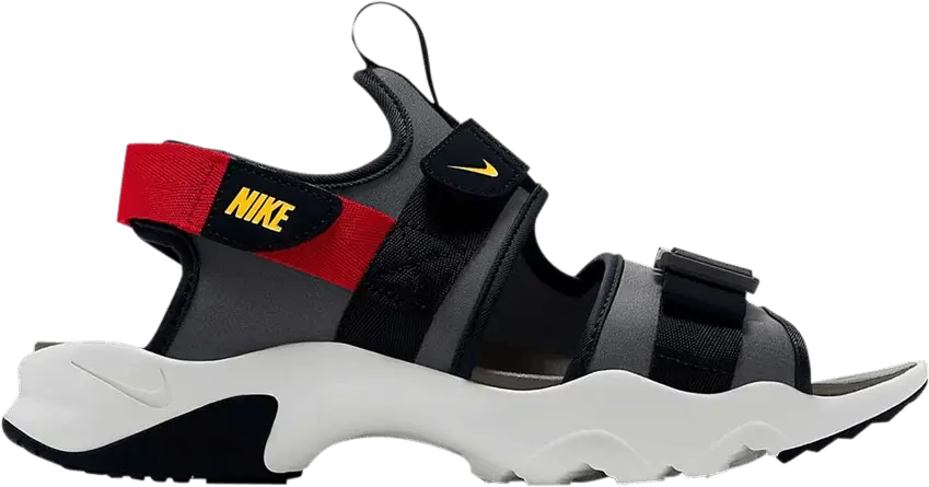 Nike Canyon Sandal &#039;Iron Grey University Red&#039;