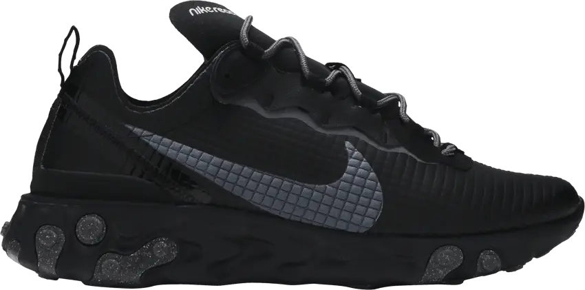 Nike React Element 55 &#039;Quilted Grid - Black&#039;