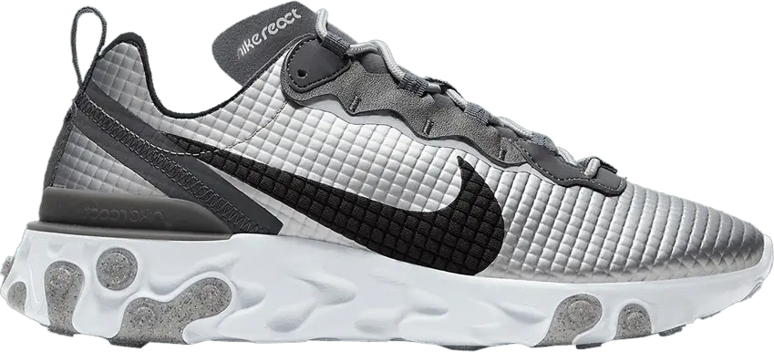 Nike React Element 55 Quilted Grid White