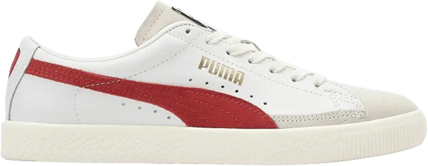  Puma Basket Vintage &#039;White High Risk Red&#039;