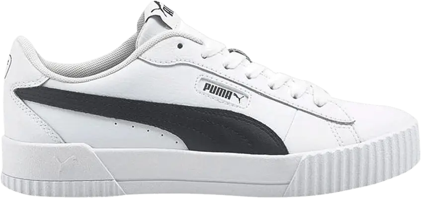  Puma Wmns Carina Crew &#039;White Black&#039;