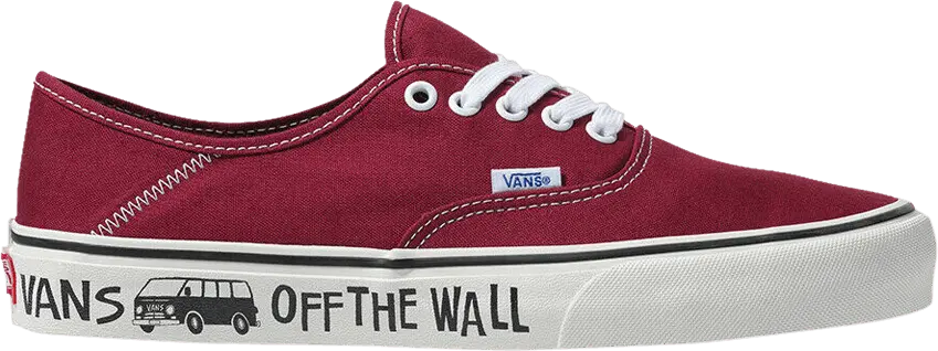  Vans Yusuke Hanai x Authentic SF &#039;Rumba Red&#039;