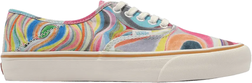  Vans Chris Johanson x Authentic SF &#039;Swirl&#039;