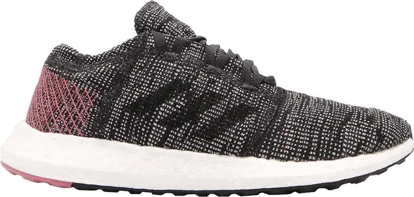  Adidas adidas Pureboost Go Black Grey Pink (Women&#039;s)