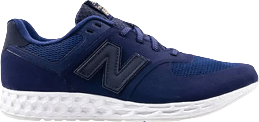  New Balance 574 Fresh Foam Navy White