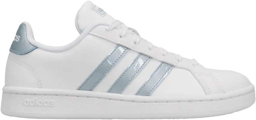  Adidas Wmns Grand Court &#039;White Blue&#039;