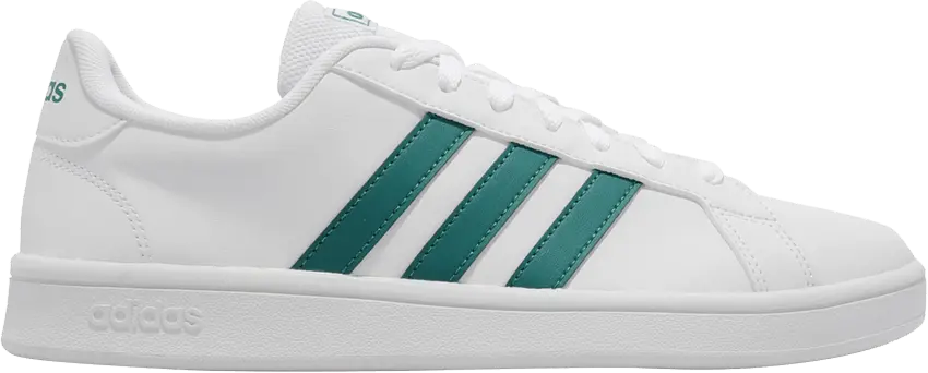  Adidas Grand Court Base &#039;White Active Green&#039;