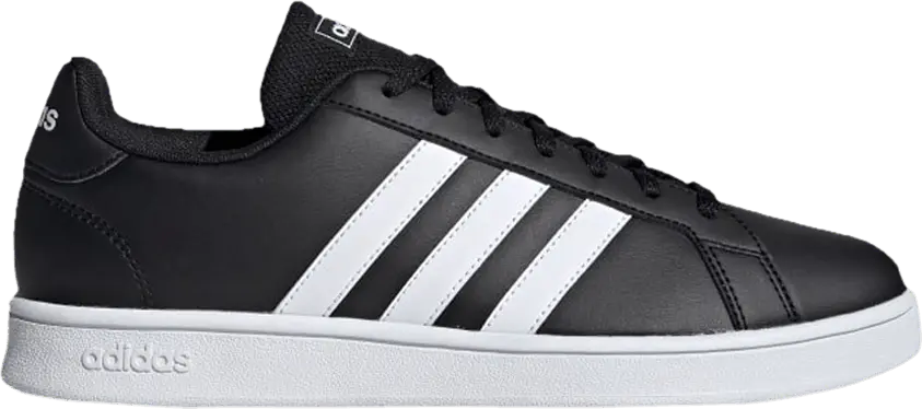  Adidas Grand Court Base &#039;Black&#039;