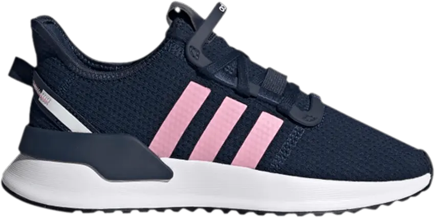 Adidas U_Path Run J &#039;Collegiate Navy Pink&#039;