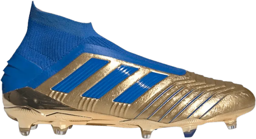  Adidas Predator 19+ FG &#039;Gold Blue&#039;