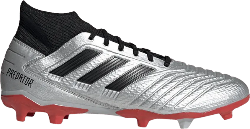 Adidas Predator 19.3 FG &#039;Silver Metallic Red&#039;