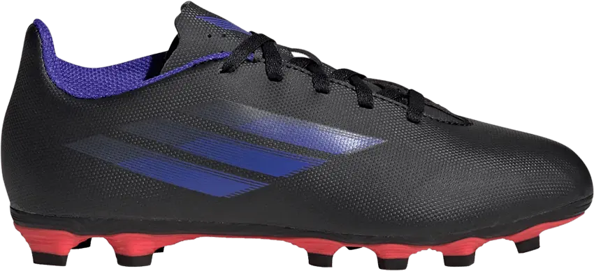 Adidas X Speedflow.4 FxG J &#039;Black Sonic Ink&#039;