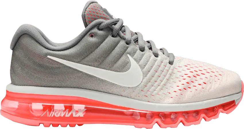  Nike Air Max 2017 Pure Platinum Hot Lava (Women&#039;s)