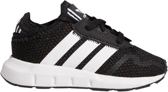  Adidas Swift Run X Infant &#039;Black White&#039;