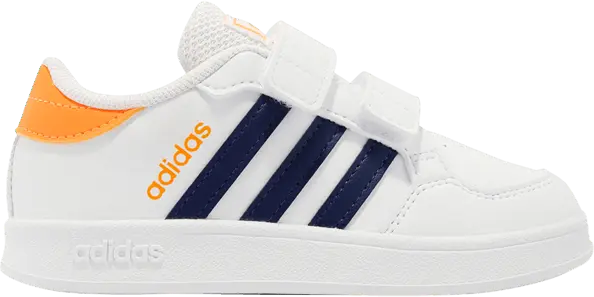  Adidas Breaknet CF I &#039;White Dark Blue Orange&#039;