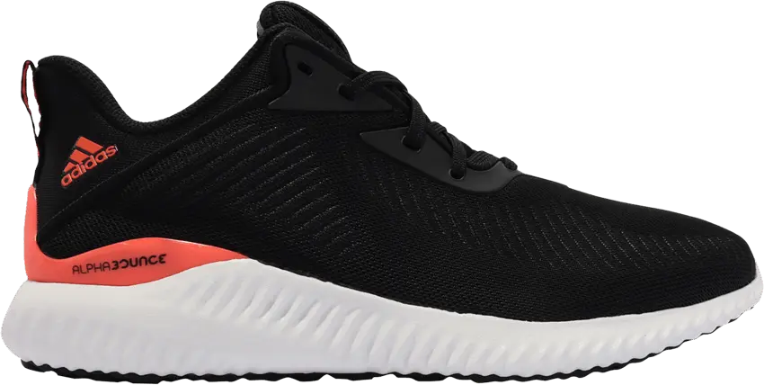  Adidas Alphabounce EK &#039;Black Solar Red&#039;