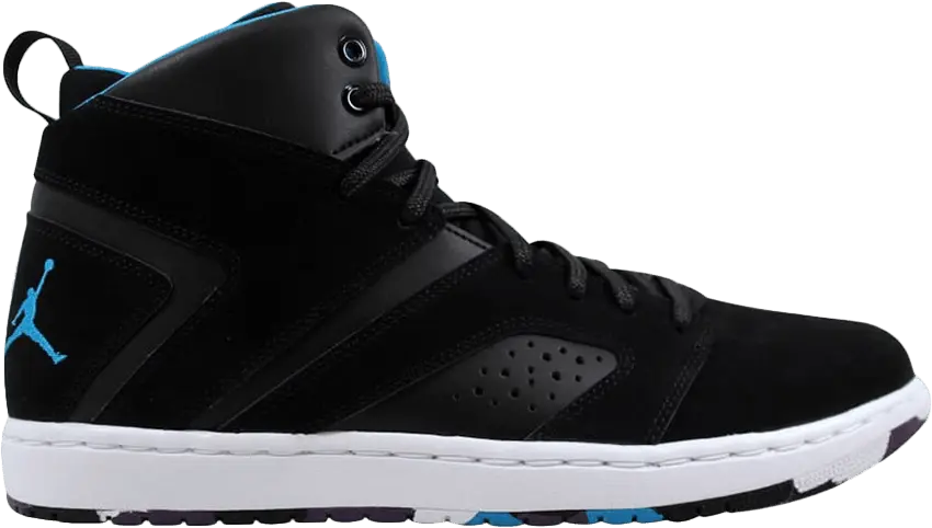 Jordan Flight Legend Black Blue Lacquer White