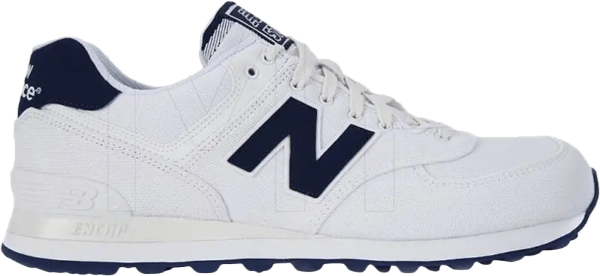  New Balance 574 Pique Polo White