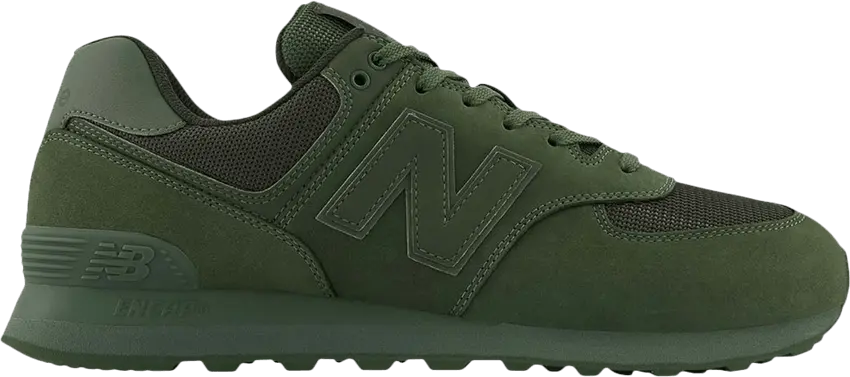  New Balance 574 Mono Green Norway Spruce