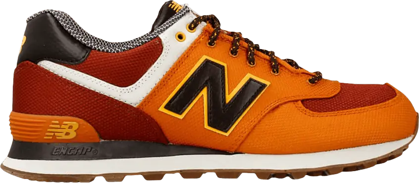  New Balance 574 Weekend Expedition Orange Dark Red