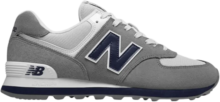  New Balance 574 Core Plus Grey Gunmetal Navy