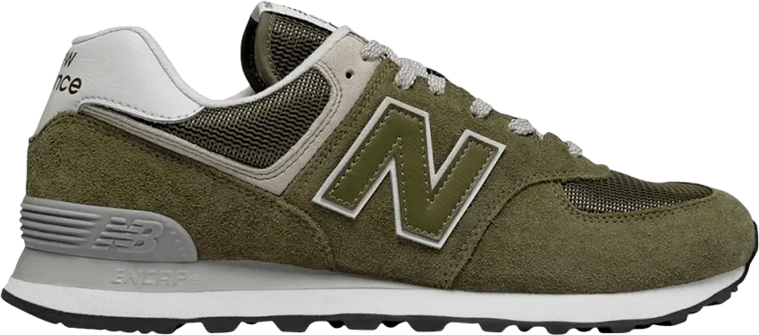  New Balance 574 Olive