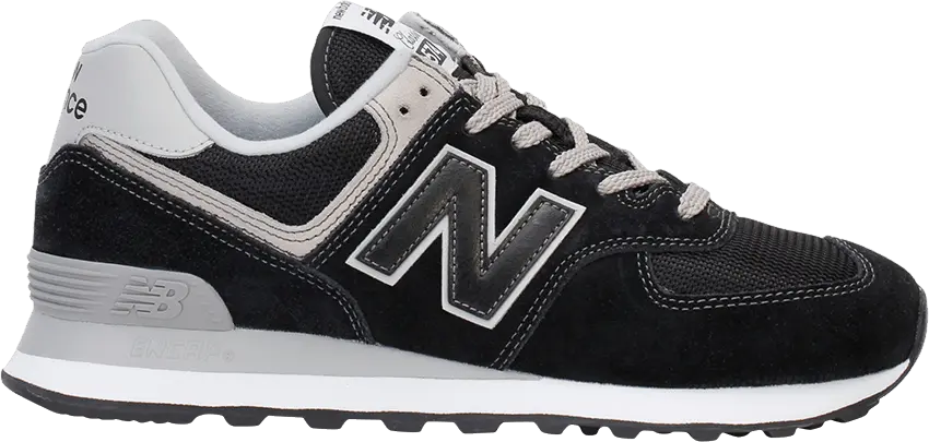  New Balance 574 Wide &#039;Classic Black&#039;