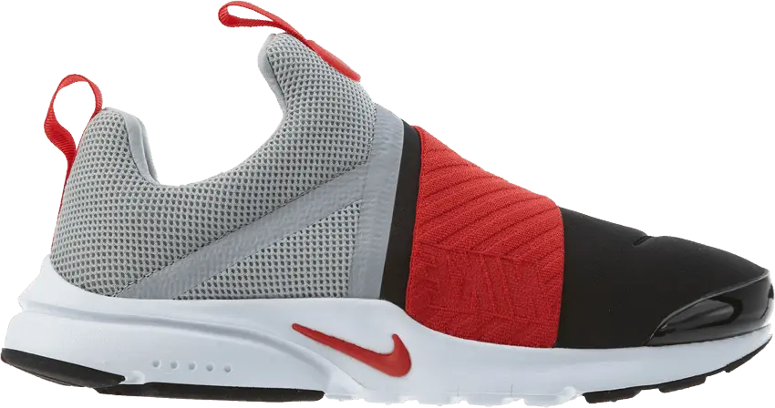  Nike Presto Extreme GS &#039;Grey Red Black&#039;