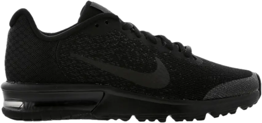  Nike Air Max Sequent 2 GS &#039;Black&#039;