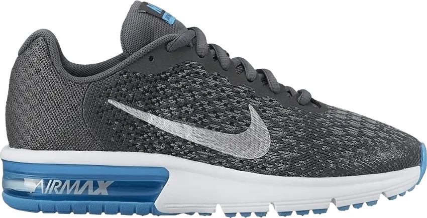  Nike Air Max Sequent 2 GS &#039;Dark Grey&#039;