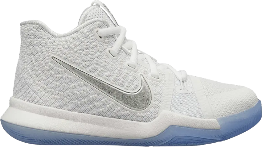  Nike Kyrie 3 PS &#039;White Chrome&#039;