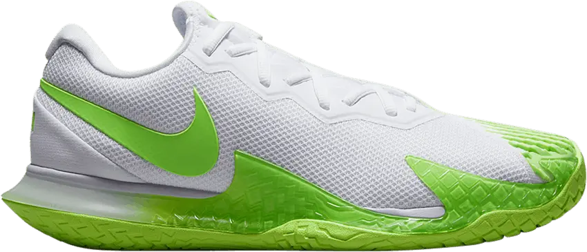 Nike Zoom Vapor Cage 4 Rafa Clay &#039;White Lime Glow&#039;