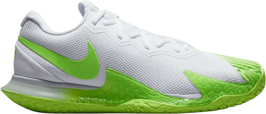  Nike Zoom Vapor Cage 4 Rafa Clay &#039;White Lime Glow&#039;