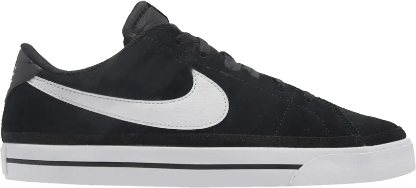 Nike Court Legacy Suede &#039;Black White&#039;