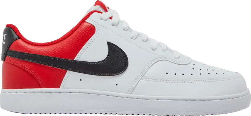  Nike Court Vision Low &#039;White University Red&#039;